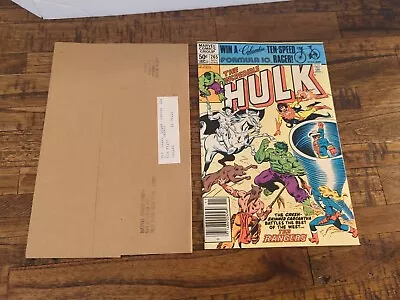 Buy The Incredible Hulk #265 Comic Book VF, Still In Shipping Brown Paper • 20.75£