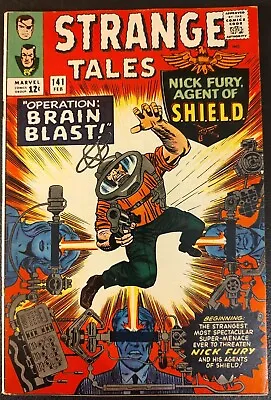 Buy Strange Tales #141 1966 Ditko & Kirby 1st App Mentallo & The Fixer F/VF 🔥💎🔑 • 39.94£