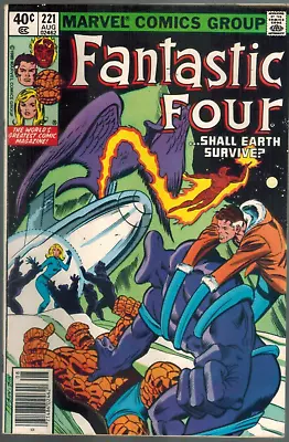 Buy Fantastic Four 221  1st Appearance Of Primus  Fine/VF  1980 Marvel Comic • 5.56£
