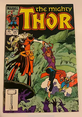 Buy The Mighty Thor #347 - Marvel 1984 - 1st Appearance Algrim • 6.40£