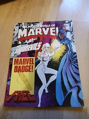 Buy Mighty World Of Marvel #10. Captain Britain. Alan Moore. Alan Davis. 1984. • 4.99£
