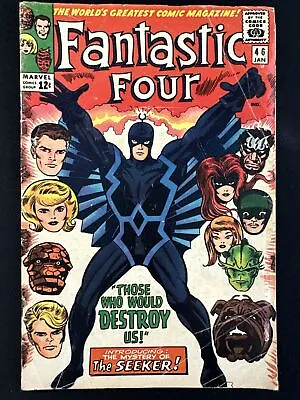 Buy Fantastic Four #46 Marvel Comics Vintage Old Silver Age 1966 1st Print Good+ *A1 • 63.06£