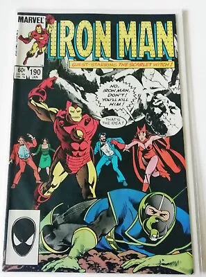 Buy Iron Man #190  Marvel Comic Jan 1984 High Grade 9.8  • 4.99£