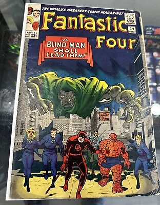 Buy Fantastic Four 39 (Marvel, 1965) Early FF, Classic Dr Doom Cover And Daredevil! • 72.39£