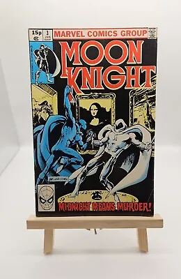 Buy Moon Knight #3: Vol.1, UK Price Variant, 1st App Midnight Man, Marvel Comics • 9.95£
