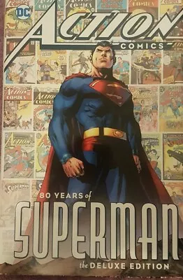 Buy  DC Superman Action Comics: 80 Years Of Superman Deluxe Edition HARDCOVER  • 15£