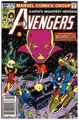 Buy Avengers (1963) #219 VF- Drax The Destroyer And Moondragon Appearance • 2.42£