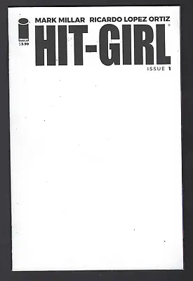 Buy Hit-Girl # 1 Mark Miller & Ricardo Oritz Romita Blank VariantCover • 3.95£
