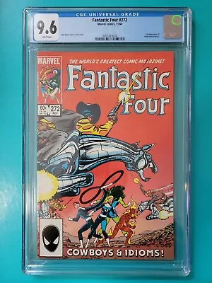 Buy Fantastic Four #272 CGC 9.6 NM+ 1984 1st Appearance Nathaniel Richards Byrne Art • 71.15£