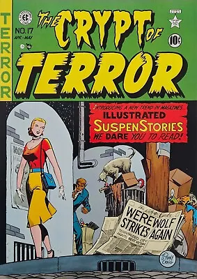 Buy The Crypt Of Terror Comic Cover Art Poster~1979 EC Comics No.17 Johnny Craig NOS • 23.83£