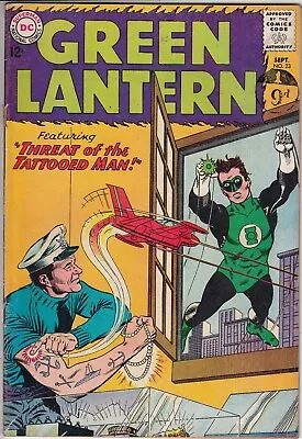 Buy Green Lantern 23 - 1963 - 1st Tattooed Man - Fine   REDUCED PRICE • 27.50£