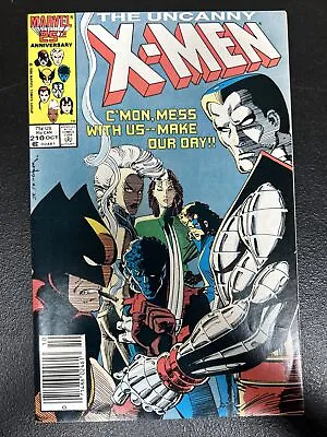 Buy The Uncanny X-Men #210 1986 Newsstand Edition  • 11.83£