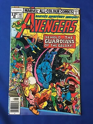 Buy Avengers #167 NM- (9.2) MARVEL ( Vol 1 1978) 1st Meeting Avengers & Guardians • 28£
