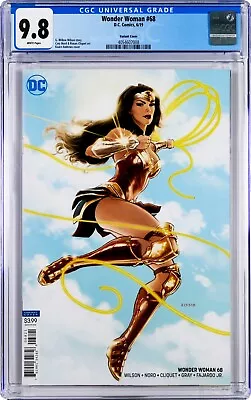 Buy Wonder Woman #68 CGC 9.8 (Jun 2019, DC) Kaare Andrews Variant Cover • 59.30£