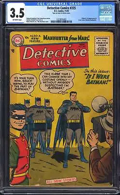 Buy Detective Comics 225 CGC 3.5 • 5,064.06£