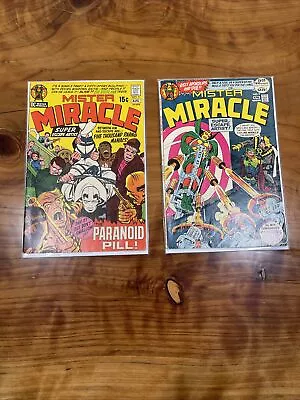 Buy Mister Miracle 3,7 (3=FN+, 7=VG+)  1971 3rd Appearance Of Mister Miracle (JD2) • 19.99£