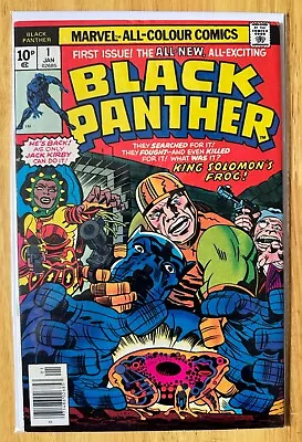 Buy Black Panther #1 (1977) 1st Solo Issue ~ VF+ • 32.50£