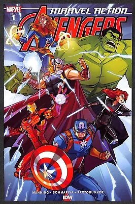 Buy Marvel Action: Avengers #1 Sara Pitre-Durocher 1:10 Variant • 8.95£