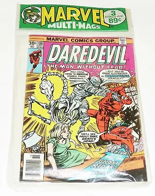 Buy Marvel Multi-Mags 3-Pack Sealed Original Baggy 1976 Daredevil Marvel Spotlight + • 225.42£
