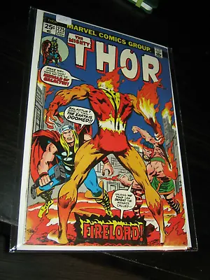 Buy Mighty Thor 225 NM 9.0/9.2 1974 First Firelord Hercules App Galactus Herald • 513.89£