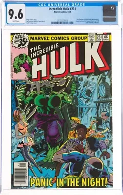 Buy The Incredible Hulk #231 (1979) CGC 9.6 • 87.91£
