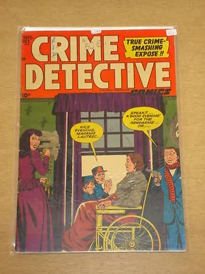 Buy Crime Detective #4 (vol 3) Vg- (3.5) Hillman Comics Ocotber 1952 • 16.99£