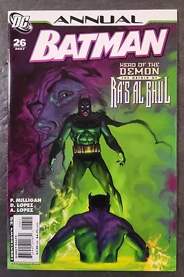 Buy Batman Annual # 26  Dc Comics 2007 Ra's Al Ghul Origin Key Issue! Vf+ 8.5 • 2.37£