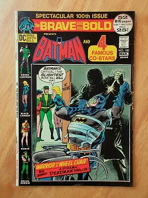Buy BRAVE & THE BOLD (Batman) #100 (1972) **Adams Key!** (VF/VF-) • 9.46£