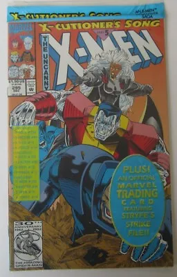 Buy The Uncanny X-Men #295 Marvel Comics With Trading Card - Polybagged Sealed 1992 • 5.89£