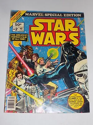Buy Vintage Star Wars Marvel Special Edition 2 1977 Collectible Comic Rare • 34.99£
