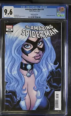 Buy The Amazing Spider-Man #36 CGC 9.6 Arthur Adams Variant Black Cat - 4358559011 • 60.05£
