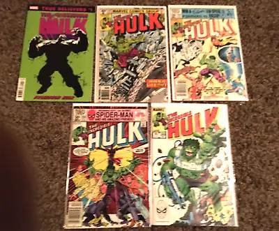 Buy Incredible Hulk Lot Of 5 #237,265,266,289,True Believers # 1 • 10.39£