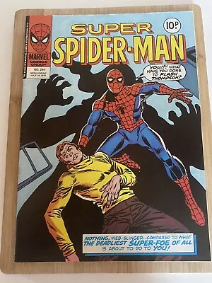 Buy Stan Lee Marvel Super Spider-man #284 July 19th 1978 • 5£