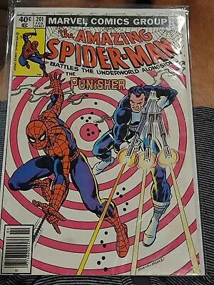 Buy Amazing Spider-Man 201, 4.5 VG, Early Punisher , Romita Iconic Cover.  • 15.98£