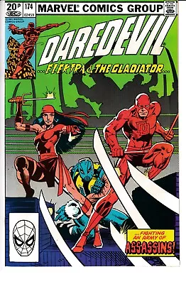 Buy DAREDEVIL #174, 1st App Of THE HAND, PENCE VARIANT, Marvel Comics (1981) • 19.95£