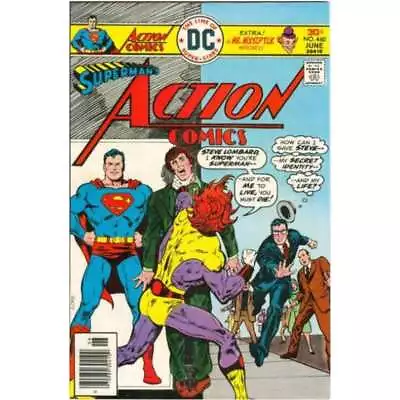 Buy Action Comics (1938 Series) #460 In Fine Minus Condition. DC Comics [z* • 2.92£