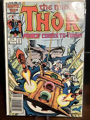 Buy The Mighty Thor #371 (1986,) 1st App Justice Peace Of The Time V.A. • 4.31£