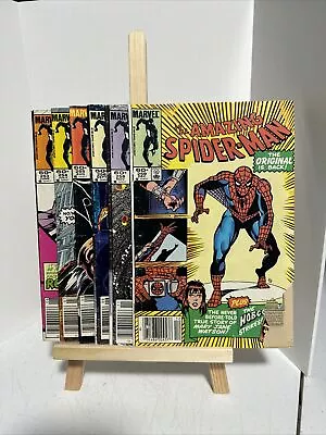 Buy Lot Of 6 The Amazing Spider-Man #253, 254, 255, 256, 258 & 259 Marvel 1984 • 40.12£