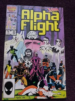 Buy Marvel Comics Alpha Flight 33 1st Appearance Lady Deathstrike 1986 • 25£