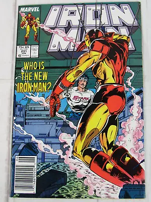 Buy Iron Man #231 June 1988 Marvel Comics Newsstand • 2.15£