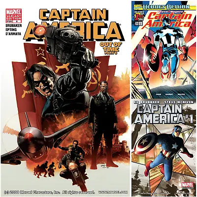 Buy Captain America U PICK Comic 1-619 6 1st Winter Soldier 8 11 14 606 2004 Marvel • 3.72£