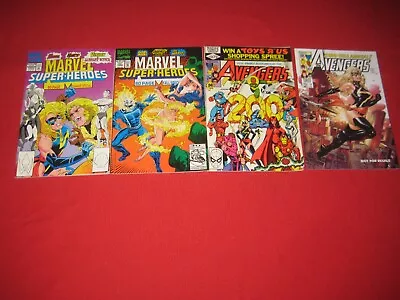 Buy MARVEL SUPER-HEROES 1992 SUMMER FALL 10 11 AVENGERS 200 ANNUAL ROGUE Ms MARVEL • 220£