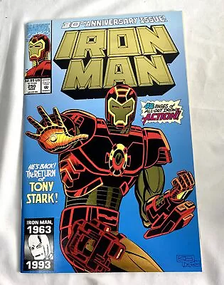 Buy Iron Man Vol. 01 #290 MAR 1993 (VF/NM) (9.0) Marvel Vintage Comic Book • 8.59£