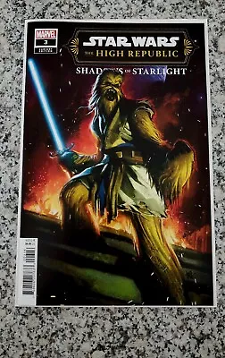 Buy Star Wars High Republic Shadows Of Starlight #3 1:25 Harvey Spoiler Variant NM • 31.86£