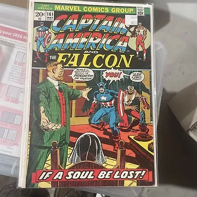 Buy Captain America And The Falcon #161 Vf/2nd Apperance Of Peggy Carter • 101.37£