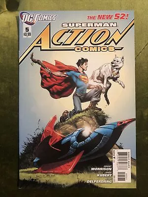 Buy “Action Comics” #5 (2012 DC) New 52 Rags Morales Variant 1st Appearance Xa-Du • 3.94£