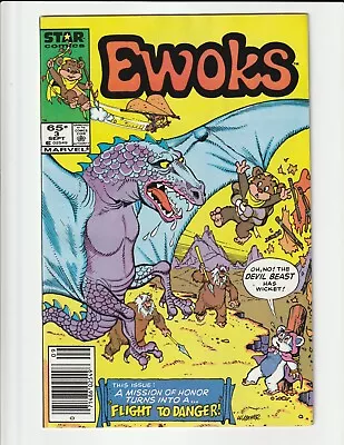 Buy Star Wars Ewoks #3 (1985) Nm Newsstand Star Marvel Comics • 23.72£