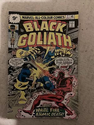 Buy MARVEL COMICS -  BLACK GOLIATH # 2 - 1976 - Atom Smasher • 15£