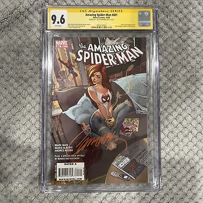 Buy Amazing Spider-Man #601 (2009) CGC 9.6  Signed Scott Campbell CGC • 398.80£