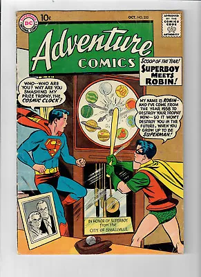 Buy ADVENTURE COMICS #253 - Grade 5.0 - Superboy & Robin! Curt Swan Cover! • 79.95£